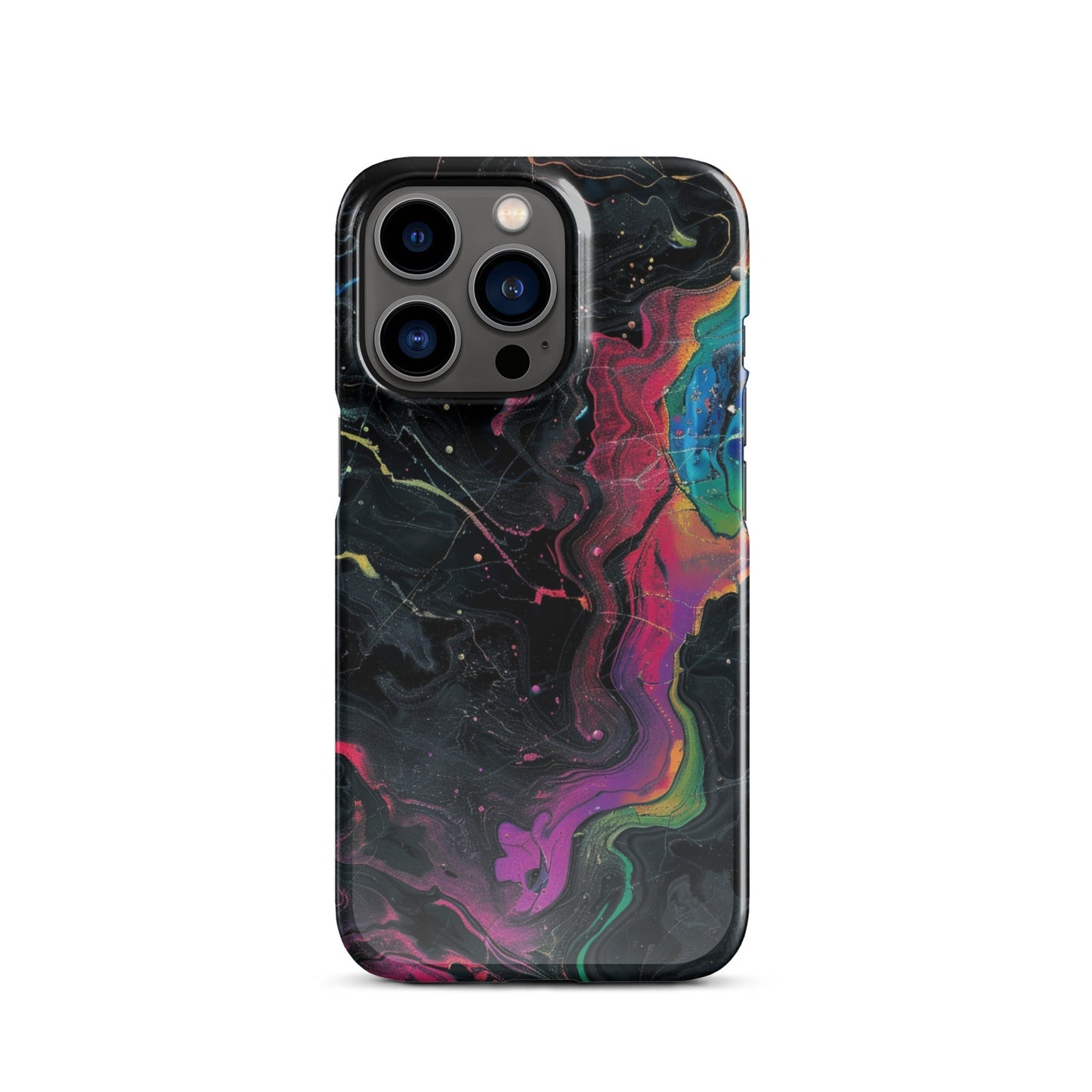Black rainbow Phone case for iPhone-18