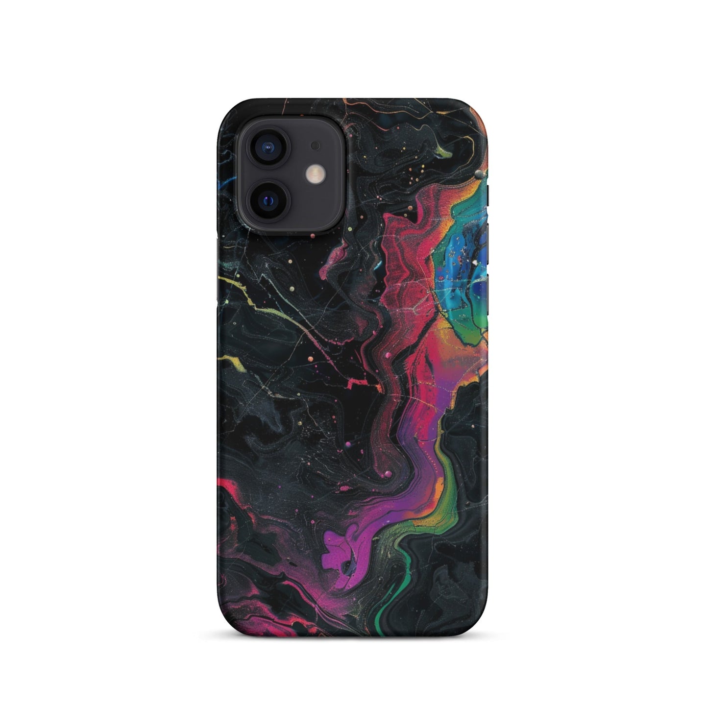 Black rainbow Phone case for iPhone-9
