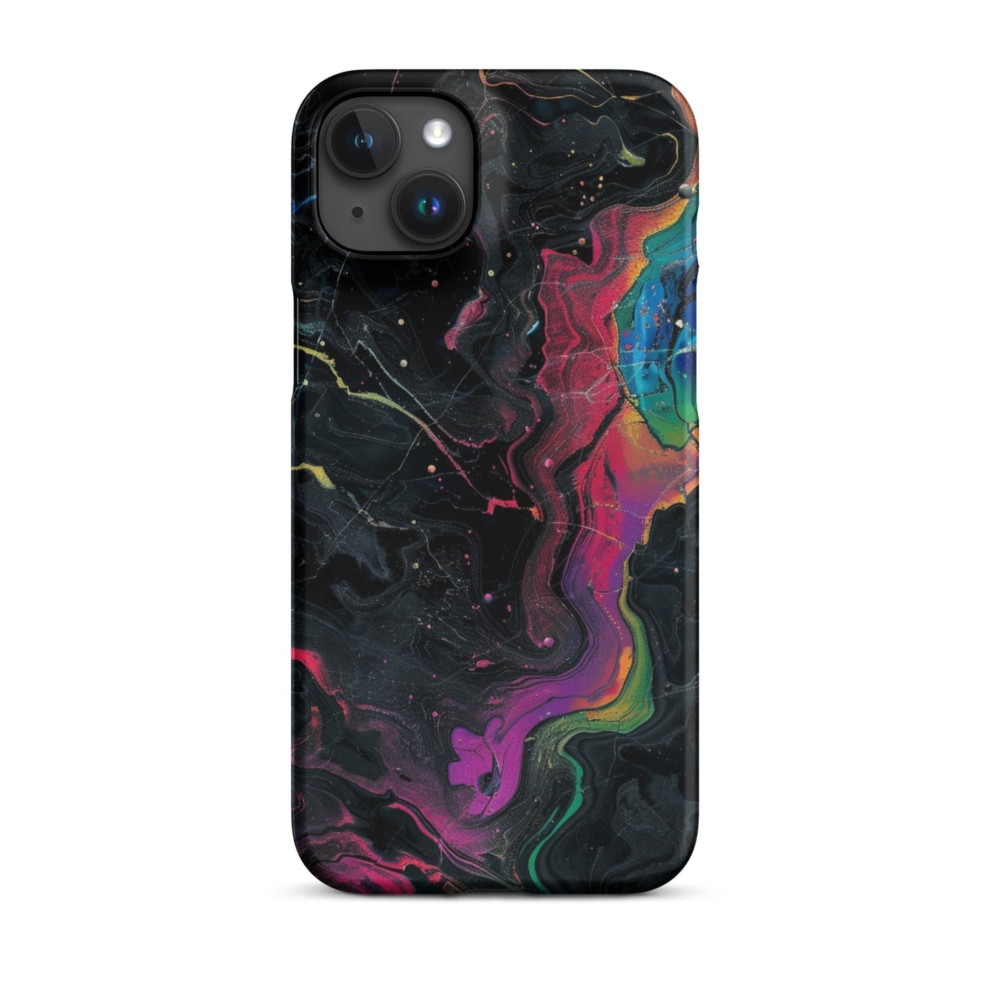 Black rainbow Phone case for iPhone-33